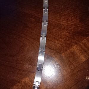Stainless steel men's bracelet